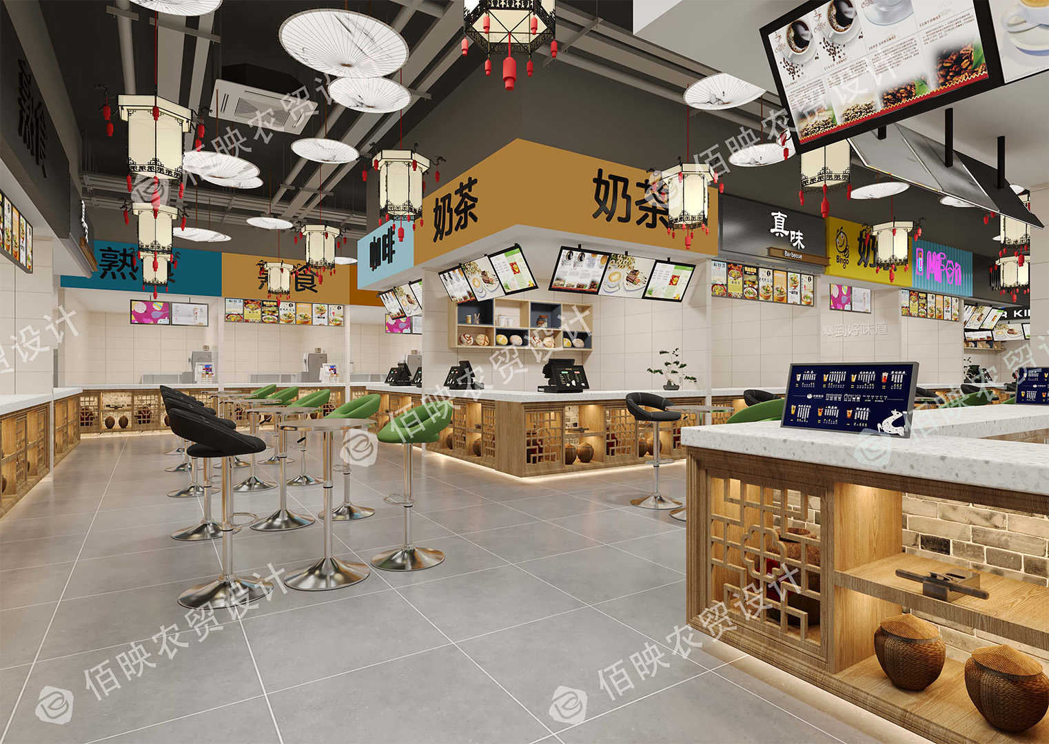 如何设计具有地方特色和民俗文化的菜市场摊位