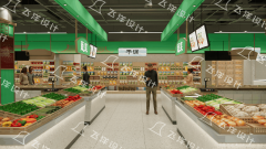 菜市场灯光设计秘籍:让菜品看起来更新鲜!