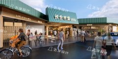 农贸市场外立面设计:花小钱改造市场形象
