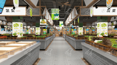 农贸市场导视方案设计：视觉传达，高效