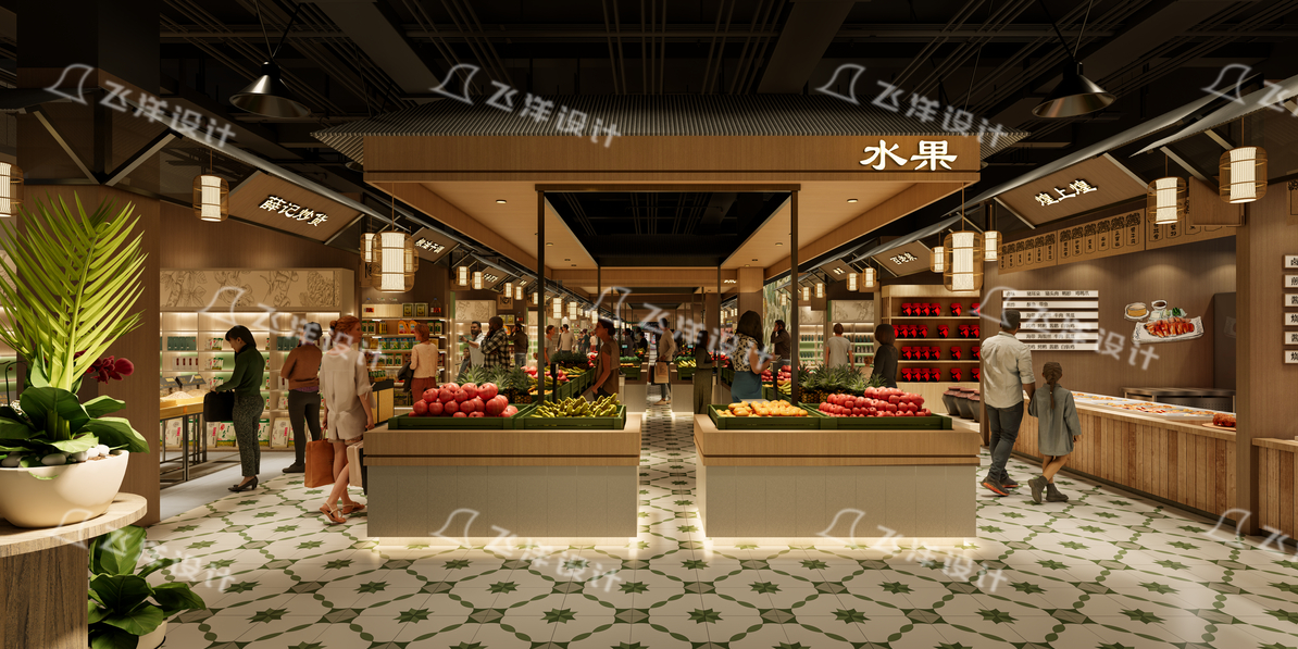 农贸市场设计公司_飞洋农贸设计