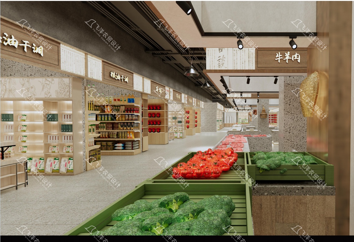 菜市场设计案例_飞洋农贸设计_02